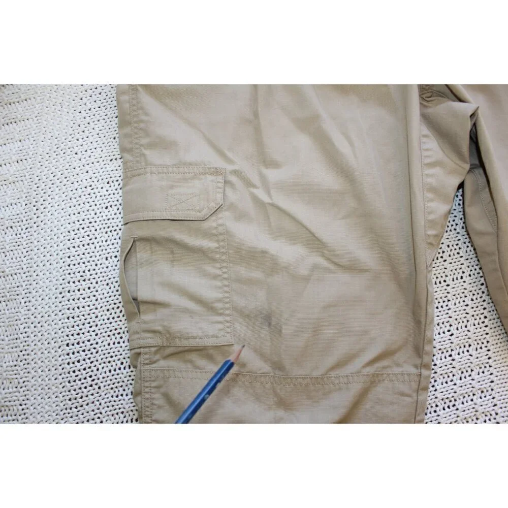 5.11 Men's ABR Pro Tactical Cargo Pants Size 40/36 Khakis Pockets Outdoor Work